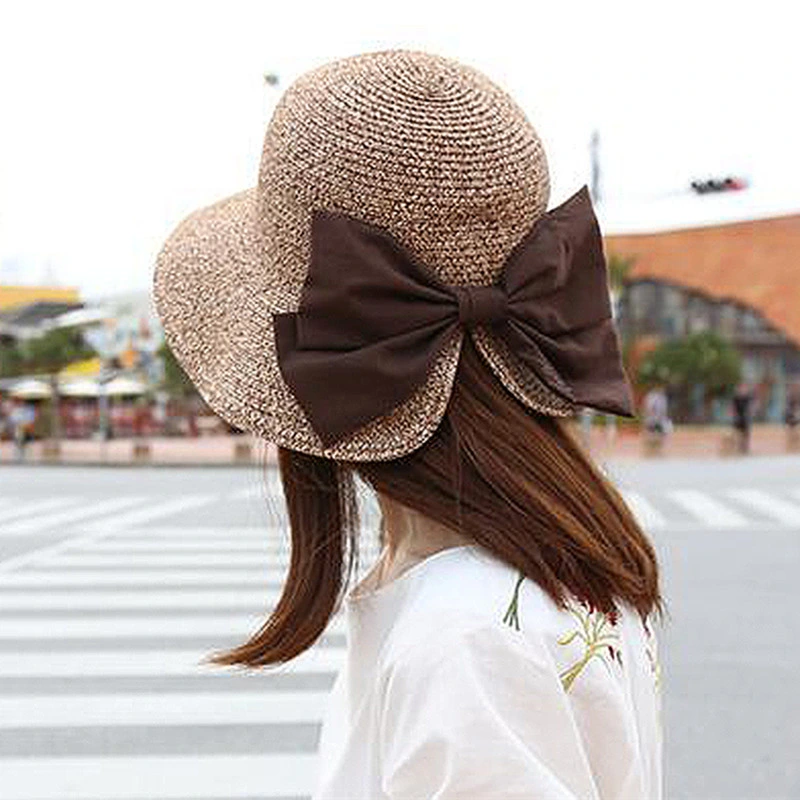 Panama Straw Fashion Sun-Proof Adults Wheat Outdoor Wholesale Embroidered Beach Straw Hat