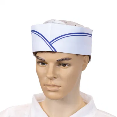 Disposable Paper Hat Kitchen Cooking Hat